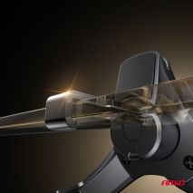 ΒΑΣΗ ΣΤΗΡΙΞΗΣ ΚΙΝΗΤΟΥ ΓΙΑ ΑΕΡΑΓΩΓΟ ΜΑΓΝΗΤΙΚΗ ΜΕ ΑΣΥΡΜΑΤΗ ΦΟΡΤΙΣΗ QUICK CHARGE QI2 15W 360° AMIO - 1 Τεμ. Auto Moto Tyres 