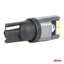 ΛΑΜΠΑΚΙΑ LED T10 W5W W10W 12/24V LED 4xSMD3020 CAN-BUS ΛΕΥΚΟ ΑΜΙΟ - 2 ΤΕΜ. Auto Moto Tyres 