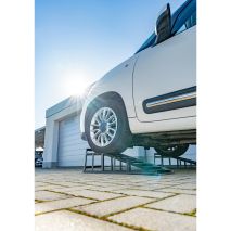 ΡΑΜΠΑ ΑΝΥΨΩΣΗΣ ΑΥΤΟΚΙΝΗΤΟΥ XL ΑΤΣΑΛΙΝΗ max200kg 94x32x27cm LAMPA - 2 ΤΕΜ. Auto Moto Tyres 