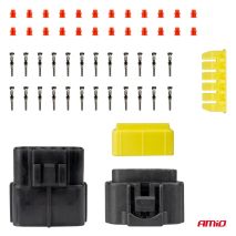 ΦΙΣΑ ΣΥΝΔΕΣΗΣ ΜΕ ΥΠΟΔΟΧΗ 12 PIN Φ2,2mm ΑΔΙΑΒΡΟΧΗ AMIO - 1 τεμ. Auto Moto Tyres 