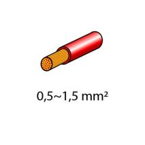 ΦΙΣΑΚΙΑ (ΘΗΛΥΚΑ - ΚΟΚΚΙΝΑ - 6.3 Χ 0.8mm) - 10 ΤΕΜ. Auto Moto Tyres 