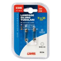 ΛΑΜΠΑ ΣΩΛΗΝΩΤΗ C5W/12V SV8,5x8 11X35mm Auto Moto Tyres 