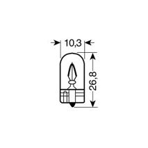 ΛΑΜΠΕΣ ΑΚΑΛΥΚΕΣ 12V WY5W 5W Auto Moto Tyres 