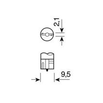 ΛΑΜΠΕΣ ΑΚΑΛΥΚΕΣ 12V WY5W 5W Auto Moto Tyres 