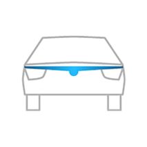 ΑΝΕΜΟΘΡΑΥΣΤΗΣ ΚΑΠΩ ΑΥΤΟΚΙΝΗΤΟΥ ΓΙΑ DACIA DUSTER 2010-2018 ΑΠΟ ΕΥΚΑΜΠΤΟ ΦΙΜΕ ΠΛΑΣΤΙΚΟ HEKO - 1 ΤΕΜ. Auto Moto Tyres 