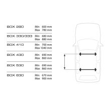 ΜΠΑΓΚΑΖΙΕΡΑ ΟΡΟΦΗΣ NORDRIVE BOX 630D LT ΜΕ ΔΙΠΛΟ ΑΝΟΙΓΜΑ ΣΕ ΑΣΗΜΙ ΧΡΩΜΑ ΜΕ ΓΥΑΛΙΣΤΕΡΗ ΥΦΗ - 1 ΤΕΜ. Auto Moto Tyres 
