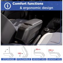 ΤΕΜΠΕΛΗΣ ARMSTER 2 ΜΕ ΑΠΟΣΠΩΜΕΝΗ ΤΣΕΠΗ ΑΠΟ ΠΛΑΣΤΙΚΟ ΚΑΙ ΔΕΡΜΑΤΙΝΗ ΣΕ ΓΚΡΙ ΠΛΑΙΣΙΟ ΚΑΙ ΜΑΥΡΟ ΧΡΩΜΑ RATI - 1 ΤΕΜ. Auto Moto Tyres 