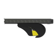 ΜΠΑΡΕΣ ΟΡΟΦΗΣ ΑΝΟΔIΩΜΕΝΟ ΑΛΟΥΜΙΝΙΟΥ (L) 128cm 100max ΜΑΥΡΗ SILENZIO (RAILING STANDARD/S/W)​NORDRIVE - 2 ΤΕΜ. Auto Moto Tyres 