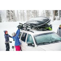 ΒΑΣΗ ΣΚΙ ΟΡΟΦΗΣ FATCAT 4 EVO BLACK 4 ΖΕΥΓΑΡΙΑ ΣΚΙ / 2 SNOWBOARD YAKIMA ΜΑΥΡΗ 57cm ΥΑΚΙΜΑ Auto Moto Tyres 