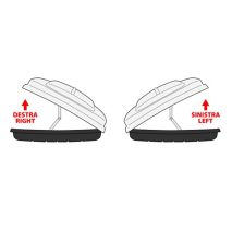 ΜΠΑΓΚΑΖΙΕΡΑ ΟΡΟΦΗΣ NORDRIVE BOX 430D LT ΜΕ ΔΙΠΛΟ ΑΝΟΙΓΜΑ ΣΕ ΜΑΥΡΟ ΧΡΩΜΑ ΜΕ ΓΥΑΛΙΣΤΕΡΗ ΥΦΗ - 1 ΤΕΜ. Auto Moto Tyres 