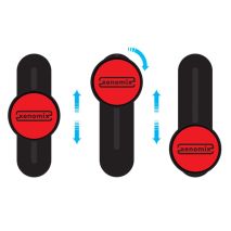 ΒΑΣΗ ΣΤΗΡΙΞΗΣ XENOMIX POPSLIDE SERIES ΚΙΝΗΤΟΥ/TABLET ΜΕ ΛΑΒΗ POP SOCKET ΚΑΙ SLIDER ΓΙΑ ΤΑΜΠΛΟ (ΜΑΥΡΟ) Auto Moto Tyres 