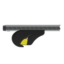 ΜΠΑΡΕΣ ΟΡΟΦΗΣ ΑΝΟΔ. ΑΛΟΥΜΙΝΙΟΥ SILENZIO (S) 108 cm 100max  NORDRIVE (RAILING STANDARD/S/W) - 2 ΤΕΜ. Auto Moto Tyres 