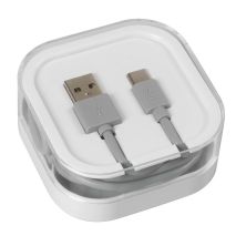ΚΑΛΩΔΙΟ ΦΟΡΤΙΣΗΣ ΚΑΙ ΣΥΓΧΡΟΝΙΣΜΟΥ USB TYPE-C 200cm ΓΚΡΙ ESSENTIALS LAMPA - 1 ΤΕΜ. Auto Moto Tyres 