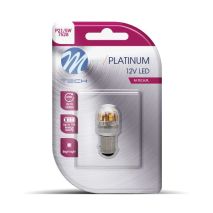 P21/5W 12/24V BAY15d 2,8W 15xSMD2835 LED ΛΕΥΚΟ CAN-BUS BLISTER M-TECH 1ΤΕΜ. Auto Moto Tyres 