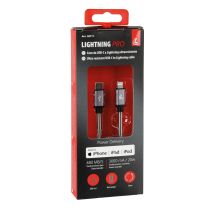 ΚΑΛΩΔΙΟ ΦΟΡΤΙΣΗΣ & ΜΕΤΑΦΟΡΑΣ ΔΕΔΟΜΕΝΩΝ 3000mA 480MB/S TYPE-C >APPLE 200cm  LAMPA - 1 TEM. Auto Moto Tyres 