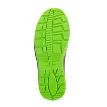 Πιστοποιημένα Παπούτσια Ασφαλείας Εργασίας Hybrid από την Euroroutier σε μέγεθος EU43/UK9 σε Μαύρο με Πράσινο Lime Χρώμα με Αναδιπλούμενη Φτέρνα για να Φοριούνται ως Παπούτσια ή ως Σαμπό Auto Moto Tyres 