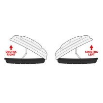 ΜΠΑΓΚΑΖΙΕΡΑ ΟΡΟΦΗΣ NORDRIVE BOX 430D LT ΜΕ ΔΙΠΛΟ ΑΝΟΙΓΜΑ ΣΕ ΑΣΗΜΙ ΧΡΩΜΑ ΜΕ ΓΥΑΛΙΣΤΕΡΗ ΥΦΗ - 1 ΤΕΜ. Auto Moto Tyres 