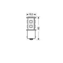 P21W 24/28V BA15s HYPER-LED11 Auto Moto Tyres 