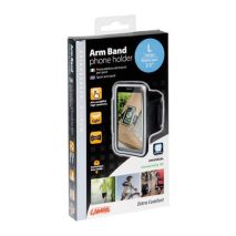 ΘΗΚΗ ΚΙΝΗΤΟΥ ΧΕΙΡΟΣ ARM BAND L ΜΑΧ 5,5 INCH ΜΑΥΡΗ ΜΕ ΕΛΑΣΤΙΚΟ ΙΜΑΝΤΑ ΚΑΙ VELCRO LAMPA - 1 ΤΕΜ. Auto Moto Tyres 