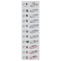 ΥΑΛΟΚΑΘΑΡΙΣΤΗΡΑΣ ΓΙΑ ΠΙΣΩ ΤΖΑΜΙ ONE FIT 35cm (14 INCH) ΜΕ 11 ΑΝΤΑΠΤΟΡΕΣ -1 ΤΕΜ Auto Moto Tyres 