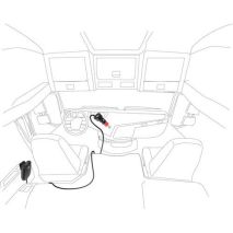 ΦΟΡΤΙΣΤΗΣ ΑΝΤΑΠΤΟΡΑΣ ΑΝΑΠΤΗΡΑ 4USB 12/24V ΜΕ ΚΑΛΩΔΙΟ 180cm 7800mA FAST CHARGE EXTENDER Auto Moto Tyres 