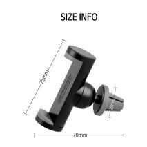 ΒΑΣΗ SMARTPHONE ΑΕΡΑΓΩΓΟΥ ΜΑΥΡΗ XENOMIX SWAN (1 ΤΕΜ.) Auto Moto Tyres 