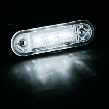 ΦΩΣ ΟΓΚΟΥ 3LED ΛΕΥΚΟ SMD 12/24V 85mm LAMPA - 20ΤΕΜ. Auto Moto Tyres 