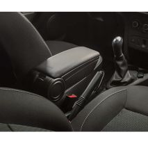 Ολοκληρωμένος Τεμπέλης Καθίσματος ARMSTER 3 PLUG & PLAY για Dacia Logan LHD 2017+ / Dacia Sandero LHD 2017+ / Dacia Lodgy LHD 2015+ / Dacia Dokker LHD 2015+ (με Εργοστασιακό Υποβραχιόνιο) από Πλαστικό και Vegan Δέρμα σε Μαύρο Χρώμα RATI - 1 τεμ. Auto Moto Tyres 