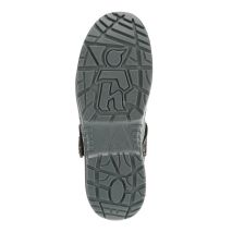 Πιστοποιημένα Παπούτσια Ασφαλείας Εργασίας σε στυλ Σαμπό Stingray από την Euroroutier σε μέγεθος EU42/UK8 σε Μαύρο, Γκρι Χρώμα με Κροκί Λεπτομέρειες και Λουράκι Αστραγάλου Auto Moto Tyres 