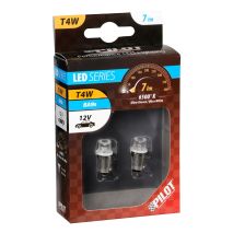 ΛΑΜΠΑΚΙΑ ΜΕ LED 12V T4W BA9s ΔΙΑΘΛΑΣΗΣ Auto Moto Tyres 