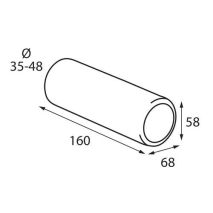 ΑΚΡΟ ΕΞΑΤΜΙΣΗΣ Τ-1 35-48mm - ΟΒΑΛ Auto Moto Tyres 