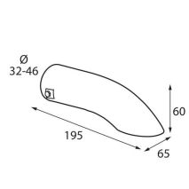 ΑΚΡΟ ΕΞΑΤΜΙΣΗΣ Τ-07 32-46mm - ΛΟΞΟ ΚΑΤΩ Auto Moto Tyres 