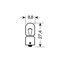 ΛΑΜΠΑΚΙΑ ΜΙΝΙΟΝ 12V T4W BA9s ΜΠΛΕ Auto Moto Tyres 