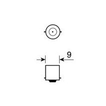 ΛΑΜΠΑΚΙΑ ΜΙΝΙΟΝ 12V T4W BA9s ΜΠΛΕ Auto Moto Tyres 