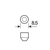 ΛΑΜΠΑΚΙΑ ΜΩΒ ΣΩΛΗΝΩΤΑ 12V/C10W 35mm Auto Moto Tyres 