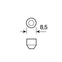 ΛΑΜΠΑΚΙΑ ΣΩΛΗΝΩΤΑ 12V/10W ΜΩΒ 11x31mm Auto Moto Tyres 