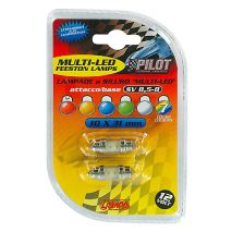 ΛΑΜΠΑΚΙΑ ΠΛΑΦΟΝΙΕΡΑΣ ΜΕ 3 ΚΟΚΚΙΝΑ LED Auto Moto Tyres 
