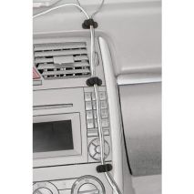 Κλιπ Καλωδίων Διπλό Αυτοκόλλητο 6τεμ. Auto Moto Tyres 