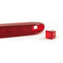 ΦΩΣ ΟΓΚΟΥ 4LED ΚΟΚΚΙΝΟ 12/24V 96mm ΑΔΙΑΒΡΟΧΟ 1ΤΕΜ. Auto Moto Tyres 