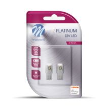T10 W5W 12V W2.1x9.5d 1,7W 10xSMD3014 LED ΛΕΥΚΟ CAN-BUS BLISTER 2ΤΕΜ. M-TECH Auto Moto Tyres 