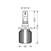 H10/HB3 9005 9-32V P20d 6LED 6.500K 4.000lm 20W CANBUS SEOUL CSP-Y19chips HALO LED BLADE 2ΤΕΜ. Auto Moto Tyres 