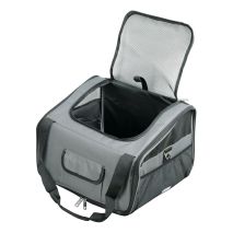 ΤΣΑΝΤΑ ΜΕΤΑΦΟΡΑΣ/ ΚΑΘΙΣΜΑ (ΚΟΥΤΙ) ΑΥΤΟΚΙΝΗΤΟΥ ΣΚΥΛΟΥ CAR PETS KENNEL 2 in 1 (S) 40x38x28cm ΜΕ ΛΟΥΡΙ ΔΕΣΙΜΑΤΟΣ Auto Moto Tyres 