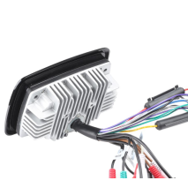 HASDA MP3 PLAYER 155X105mm - 12V - 4X45W ΜΕ ΡΑΔΙΟΦΩΝΟ/USB/BLUETOOTH (ΑΔΙΑΒΡΟΧΟ/ΜΑΥΡΟ) Auto Moto Tyres 