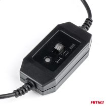 ΑΝΕΜΙΣΤΗΡΑΣ ΔΙΠΛΟΣ 24V 2χ4''(10,8cm) ΜΕ ΦΙΣ ΑΝΑΠΤΗΡΑ 2 ΤΑΧΥΤΗΤΩΝ ΜΕ ΒΕΝΤΟΥΖΑ PRO SERIES AMIO ΑΜΙΟ - 1 ΤΕΜ. Auto Moto Tyres 