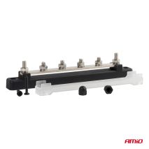 ΜΠΑΡΑ ΚΑΛΩΔΙΩΝ / ΤΕΡΜΑΤΙΚΟ 4 ΘΕΣΕΩΝ M6 max 48V  AMIO - 1 Τεμ. Auto Moto Tyres 