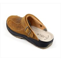 Πιστοποιημένα Παπούτσια Ασφαλείας Εργασίας σε στυλ Σαμπό Premium Tucson από την Euroroutier σε μέγεθος EU44/UK10 σε Καφέ Χρώμα και Λουράκι Αστραγάλου Auto Moto Tyres 