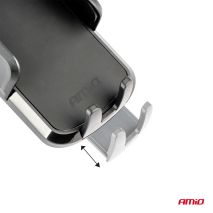 ΒΑΣΗ ΣΤΗΡΙΞΗΣ ΚΙΝΗΤΟΥ ΓΙΑ ΤΖΑΜΙ/ΑΕΡΑΓΩΓΟ 360° ΜΕ ΡΥΘΜΙΖΟΜΕΝΟ ΜΠΡΑΤΣΟ AMIO - 1 τεμ. Auto Moto Tyres 