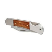 ΣΟΥΓΙΑΣ / ΜΑΧΑΙΡΙ ΤΣΕΠΗΣ POCKET KNIFE INOX ΜΕ ΞΥΛΙΝΗ ΛΑΒΗ 18x11,5x23cm ΣΕ ΣΤΑΝΤ LAMPA - 24 ΤΕΜ. Auto Moto Tyres 
