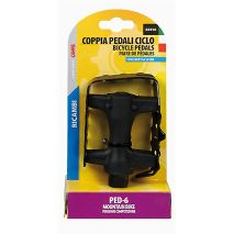 ΠΕΤΑΛΙΑ ΠΟΔΗΛΑΤΟΥ ΑΠΟ ΣΙΔΗΡΟ/ΡΗΤΙΝΗ ΜΕ ΑΝΑΚΛΑΣΤΗΡΕΣ ΜΑΥΡΟ ΧΡΩΜΑ MTB BIKE PED-6 2ΤΕΜ. Auto Moto Tyres 