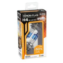 H4 12V 60/55W P43t XENON PLUS 4.800K +50% 2ΤΕΜ. Auto Moto Tyres 